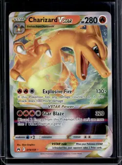 2023 Pokemon SWSH Crown Zenith Charizard VSTAR #019/159 - Image 1