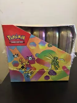 Pokemon TCG: Scarlet & Violet 151 Factory Sealed Mini Tin Display box 10 Tins - Image 2