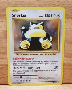 SNORLAX XY179 - XY PROMO BLACK STAR PROMOS ULTRA RARE PROMO POKEMON TCG 2016 MP - Image 1