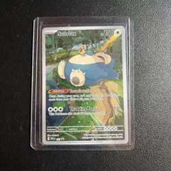 💥 Snorlax # 051 Pokemon TCG 2023 Rare Holo Black Star Promo Scarlet Violet 151 - Image 1