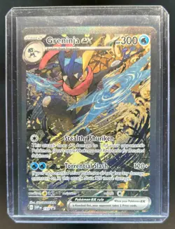 2023-25 Pokemon SV Black Star Promos - SVP EN Greninja ex Full Art #132 - Image 1