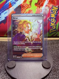 Pokemon Briar 171/142 SV07: Stellar Crown Special Illustration Rare Holo - Image 1