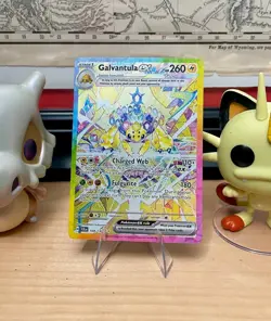 Galvantula ex 168/142 Pokemon Sv07: Stellar Crown Holo NM - Image 1