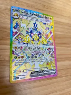 Galvantula ex 168/142 Pokemon Sv07: Stellar Crown Holo NM - Image 4