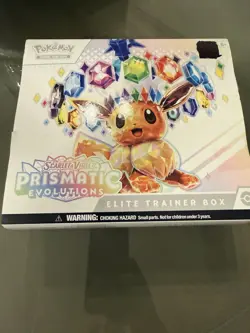 Pokemon TCG Scarlet & Violet Prismatic Evolutions Elite Trainer Box - Sealed ETB - Image 1
