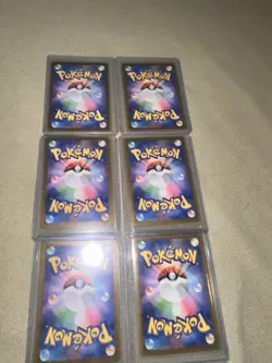 6 Japanese Pokemon 151 ARS, All Fresh from Booster Box, Get these Graded!!! - Image 2