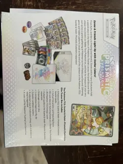 Pokemon TCG Scarlet & Violet Prismatic Evolutions ETB Elite Trainer Box Sealed - Image 5