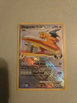 Dragonite FB 56/147 Supreme Victors Crosshatch Reverse Holo Pokemon League Promo - Image 1