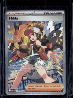 2025 Pokemon White Flare Hilda Full Art Special Illustration Rare #171/086 - Image 1