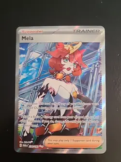 Pokemon TCG Mela 236/182 Paradox Rift Trainer Full Art Rare Holo Near Mint/Mint - Image 1
