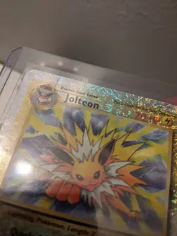 2002 Pokemon Jolteon-Rev. Foil Legendary Collection Reverse Holofoil #14 - Image 4