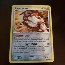 Pokemon Heatran Holo Diamond and Pearl DP Legends Awakened *** - Image 1