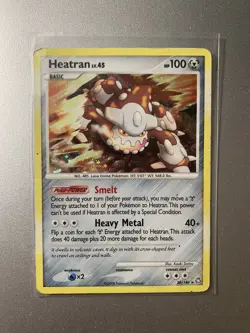 Pokemon TCG Heatran Legends Awakened Vintage 30/146 Holo Rare - Image 1