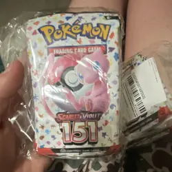 Pokemon Scarlet & Violet 151 Booster Packs Lot 10 English Mew Cover - Image 4