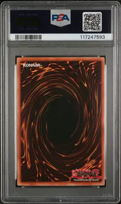 2002 Yu-Gi-Oh Mystical Elf LOB-062 PSA 8 Unlimited - Image 2