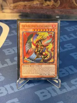 Yugioh Fire King High Avatar Garunix SDOK-EN001 Ultra Rare 1st Ed LP - Image 1