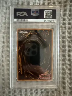 2021 1ST ED-GHOST RARE #EN005 CRYSTAL CLEAR WING SYNCHRO DRAGON PSA 9 - Image 2