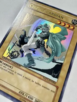 Yu-Gi-Oh TCG Anniversary Pack #YAP1-EN004 Celtic Guardian Ultra Rare Limited - Image 2