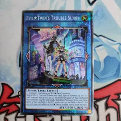 Yugioh English Evil Twin Trouble Sunny BODE-EN051 Starlight Rare - Image 1