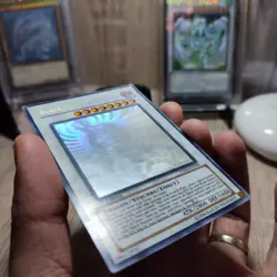 Yugioh English Black Winged Dragon TSHD-EN040 Ghost Rare 1st Edition MP - Image 3