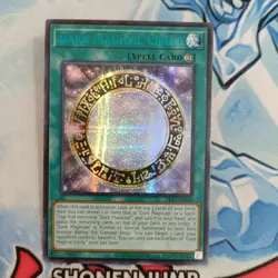 Yugioh Asian English Dark Magical Circle 24AT-AE100 Blue Secret Rare - Image 1