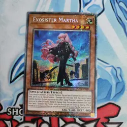 Yugioh English Exosister Martha POTE-EN025 Starlight Rare - Image 1