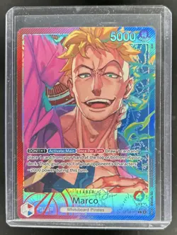 2024 One Piece Two Legends Marco Leader #OP08-002 - Image 1