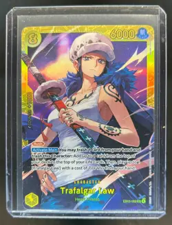 2026 One Piece Heroines Edition Trafalgar Law Secret Rare #EB03-062 - Image 1