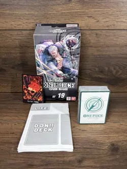 One Piece Starter Deck ST-19 Smoker Black Deck Only Sealed English - Image 1