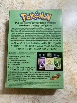 Pokemon Power Reserve Theme Deck WOTC TCG 1999 Jungle Card Set - new in box! 742818060653 - Image 2