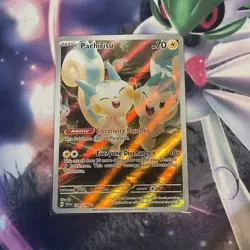 Pokemon TCG Pachirisu Holo Card 208/198 Scarlet & Violet Illustration Rare NM - Image 1