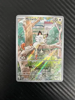 Meowth 106/094 Phantasmal Flames English Pokemon Card TCG - Image 1