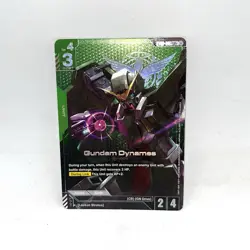 Gundam Card Game Gundam Dynames ST07-005 LR+ English - Image 1