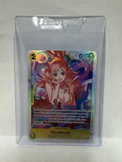 One Piece CCG Shirahoshi Super Rare Foil Card OP12-102 - Image 1