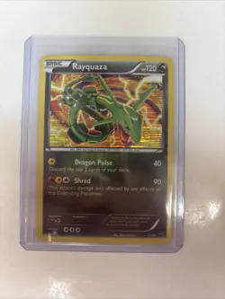 Pokemon TCG Rayquaza Dragon Vault 11/20 Holo Card Near Mint Condition - Image 1