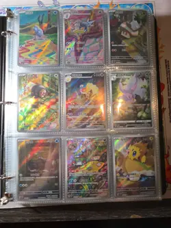 Pokemon Card Lot Binder V/VMAX Ex IR Hits 181 Cards NM Full Art MA Frosslass - Image 4