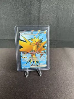 Pokemon TCG Zapdos EX Scarlet & Violet Holo Ultra Rare Card 192/165 NM Condition - Image 1
