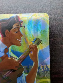 Disney Lorcana Prince Naveen Ukulele Player 205/204 ENCHANTED Shimmering... - Image 4