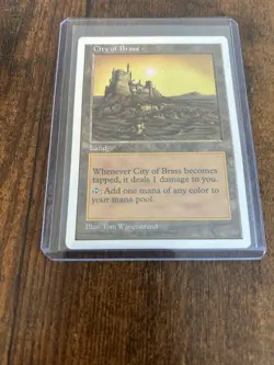 Magic The Gathering 5th Edition City Of Brass NM MTG - Image 1