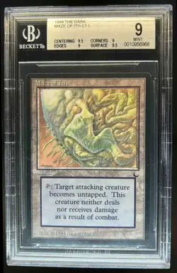 1994 Magic MTG Dark Maze of Ith #NNO BGS 9 - Image 1