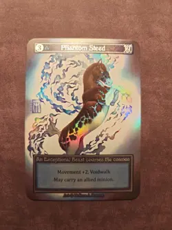 Phantom Steed (Foil) - Sorcery: Contested Realm Alpha - Image 1