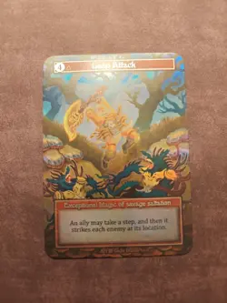 Leap Attack (Foil) - Sorcery: Contested Realm Alpha - Image 1