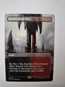 Bloodstained Mire (Borderless) Modern Horizons 3 Regular - Image 1