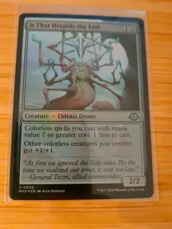MTG It That Heralds the End (FOIL) 0009 Modern Horizons 3 M/NM Free UK P&P - Image 1