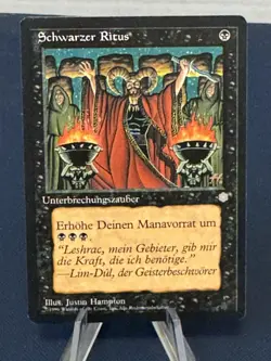 MTG - Magic The Gathering - Dark Ritual X 4 (One Is German) - Ice Age - NP/NM! - Image 3