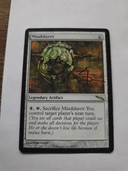 Mindslaver SIGNED By Glen Angus Mtg Magic The Gathering - Image 1