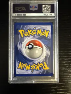 1999 POKEMON BASE SET SHADOWLESS #13 POLIWRATH-HOLO PSA 8 - Image 2