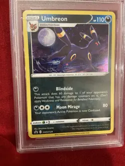 Pokemon Umbreon SWSH129 Holo Promo Card SWSH: Sword & Shield PSA 9 - Image 1