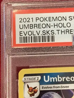 Pokemon Umbreon SWSH129 Holo Promo Card SWSH: Sword & Shield PSA 9 - Image 5