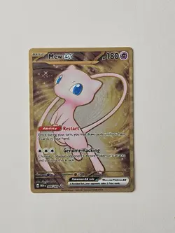 Pokemon Mew EX TCG 205/165 Scarlet & Violet Metal Card - Image 1